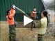 Démonstration de Kung Fu par un soldat coréen